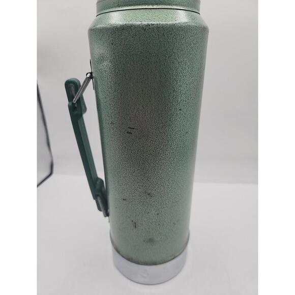 Stanley Aladdin A944DH Stainless Steel Thermos One Quart USA Green Vintage - Picture 8 of 10